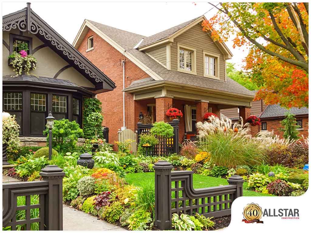 Exterior of a home after a remodel