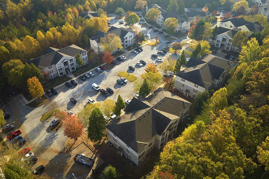 bigstock View From Above Of Apartment R 469863501