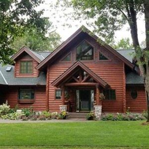 New Construction Log cabin